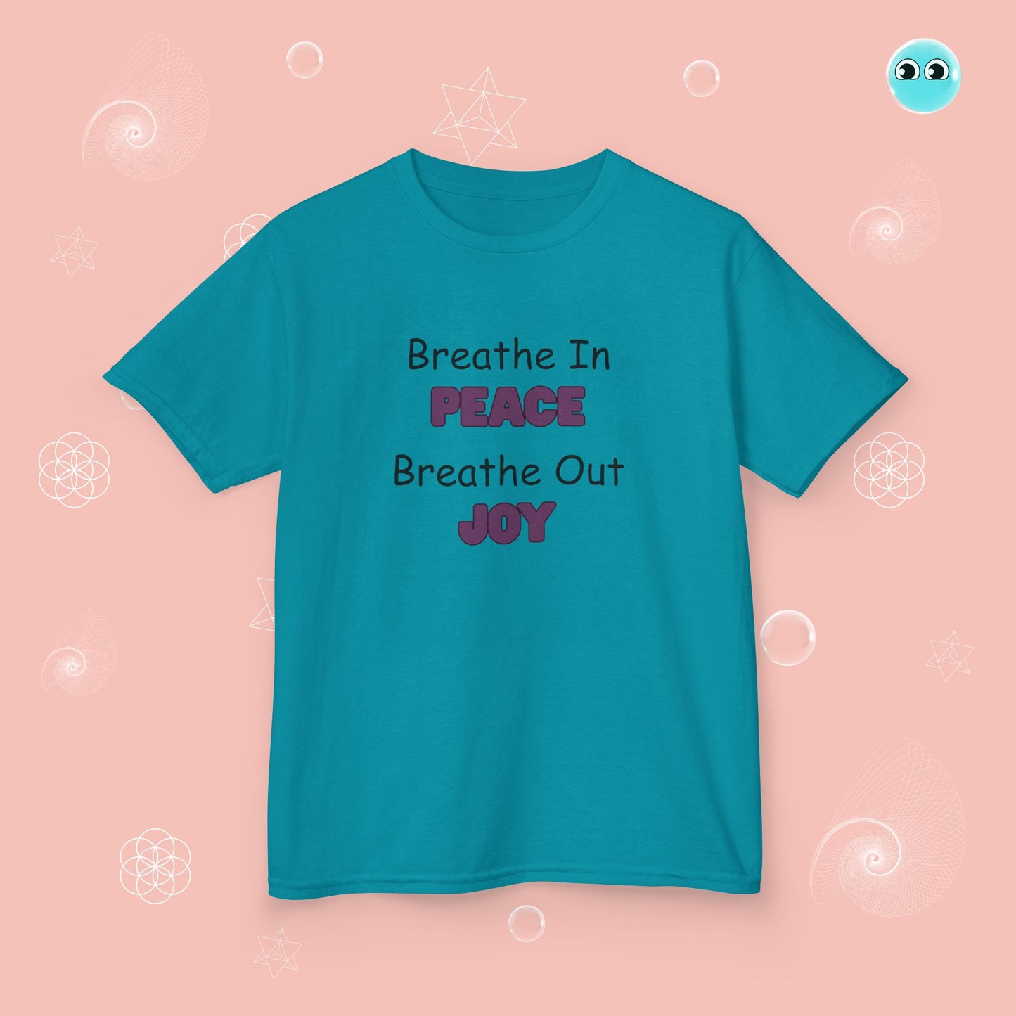 Breathe In Peace, Out Joy Tee