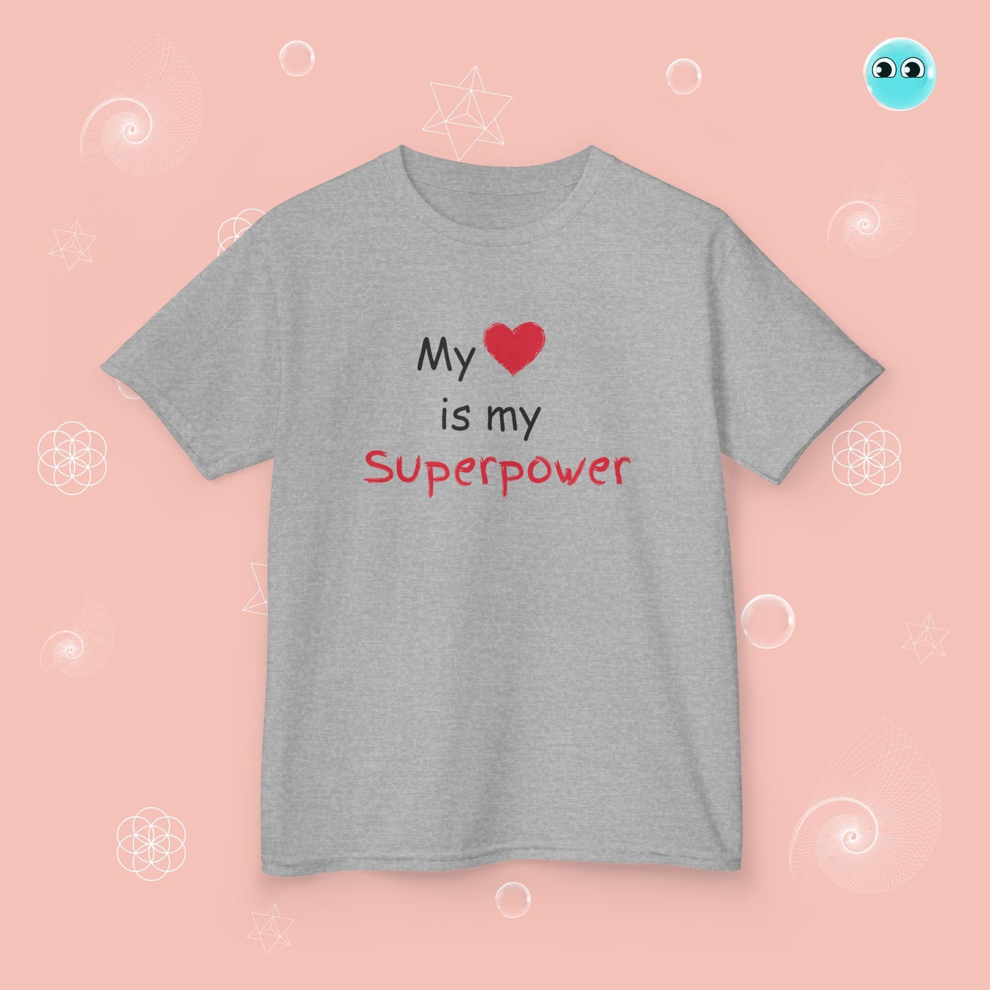 My Heart is My Superpower Tee